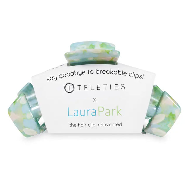 Teleties | Classic Elephant Falls Large Hair Clip