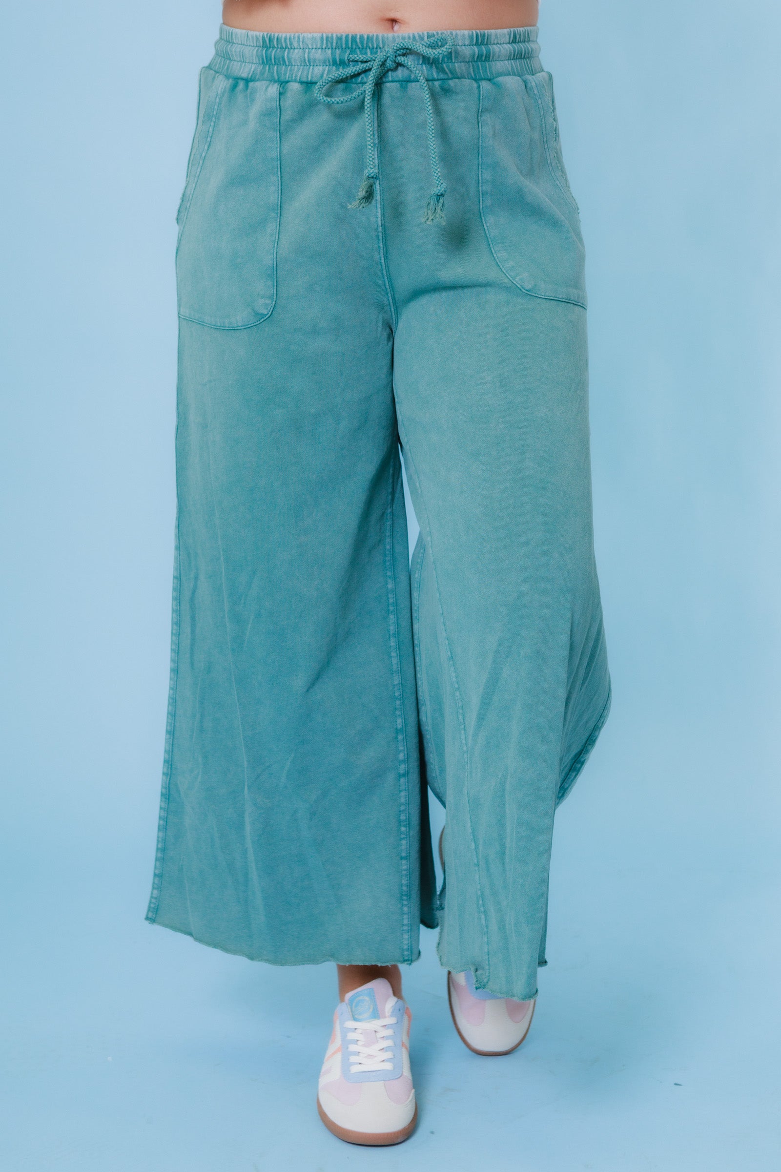 The Honeydew Wide Leg Pants