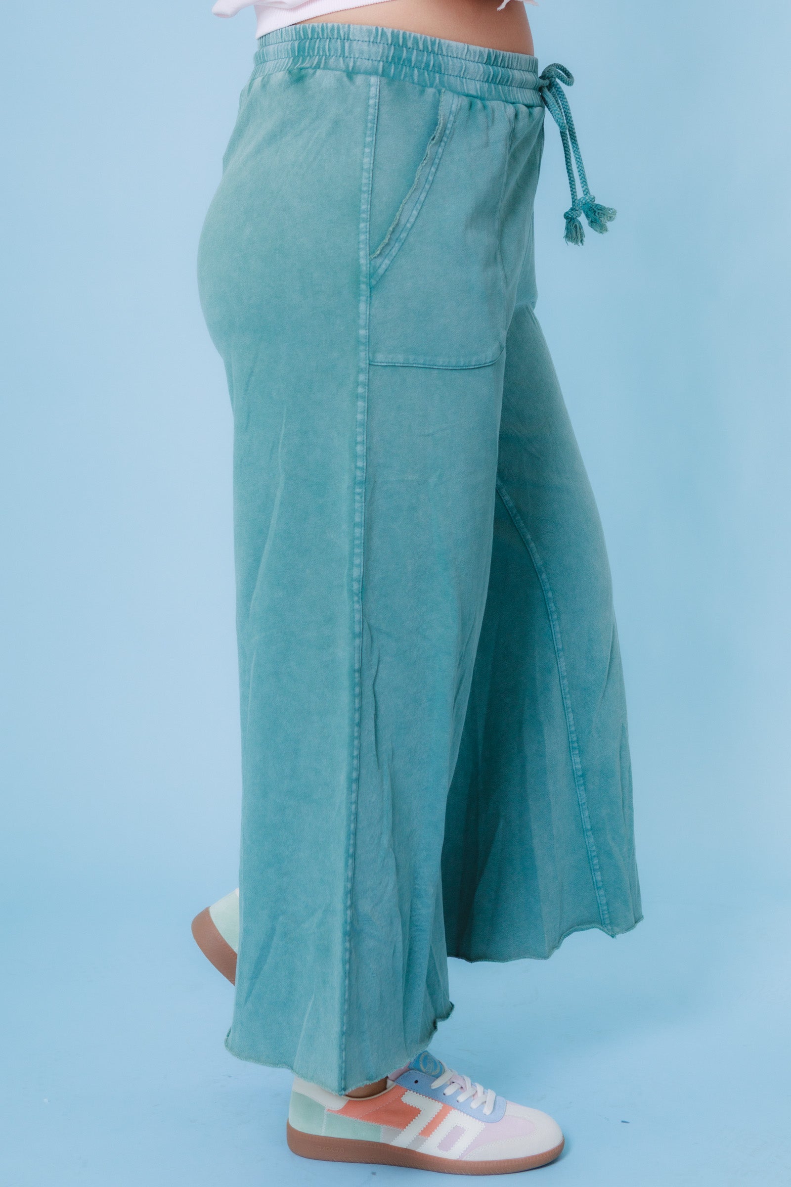The Honeydew Wide Leg Pants
