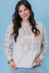 The Patchwork Meadow Pullover