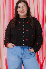 Things Between | Heart Piper Cardigan