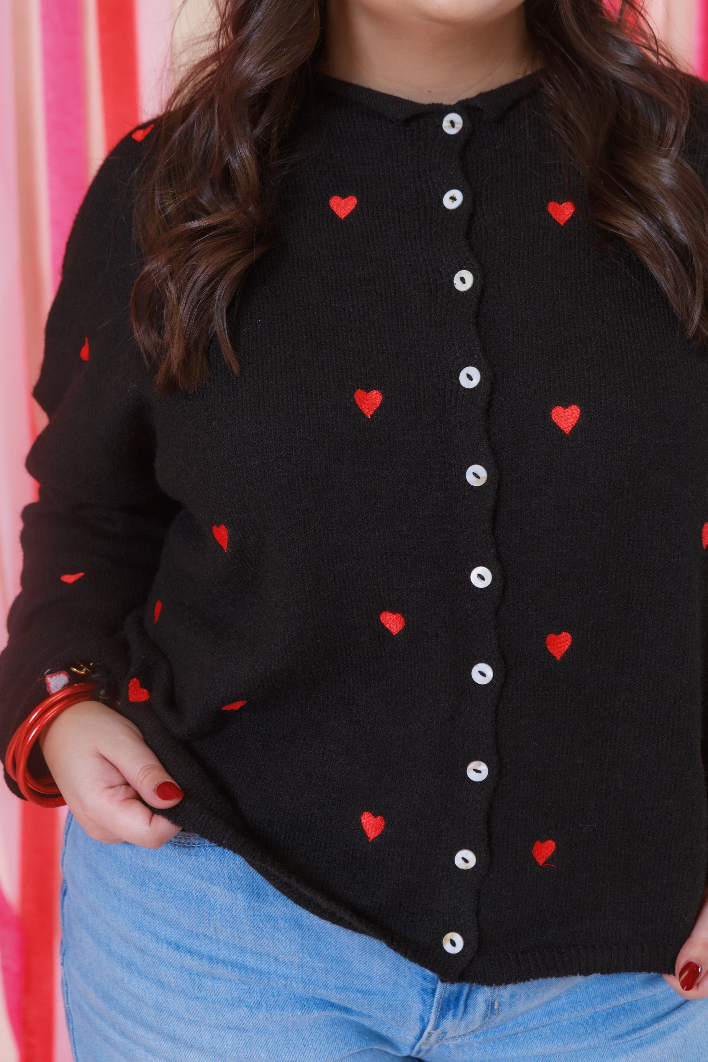 Things Between | Heart Piper Cardigan