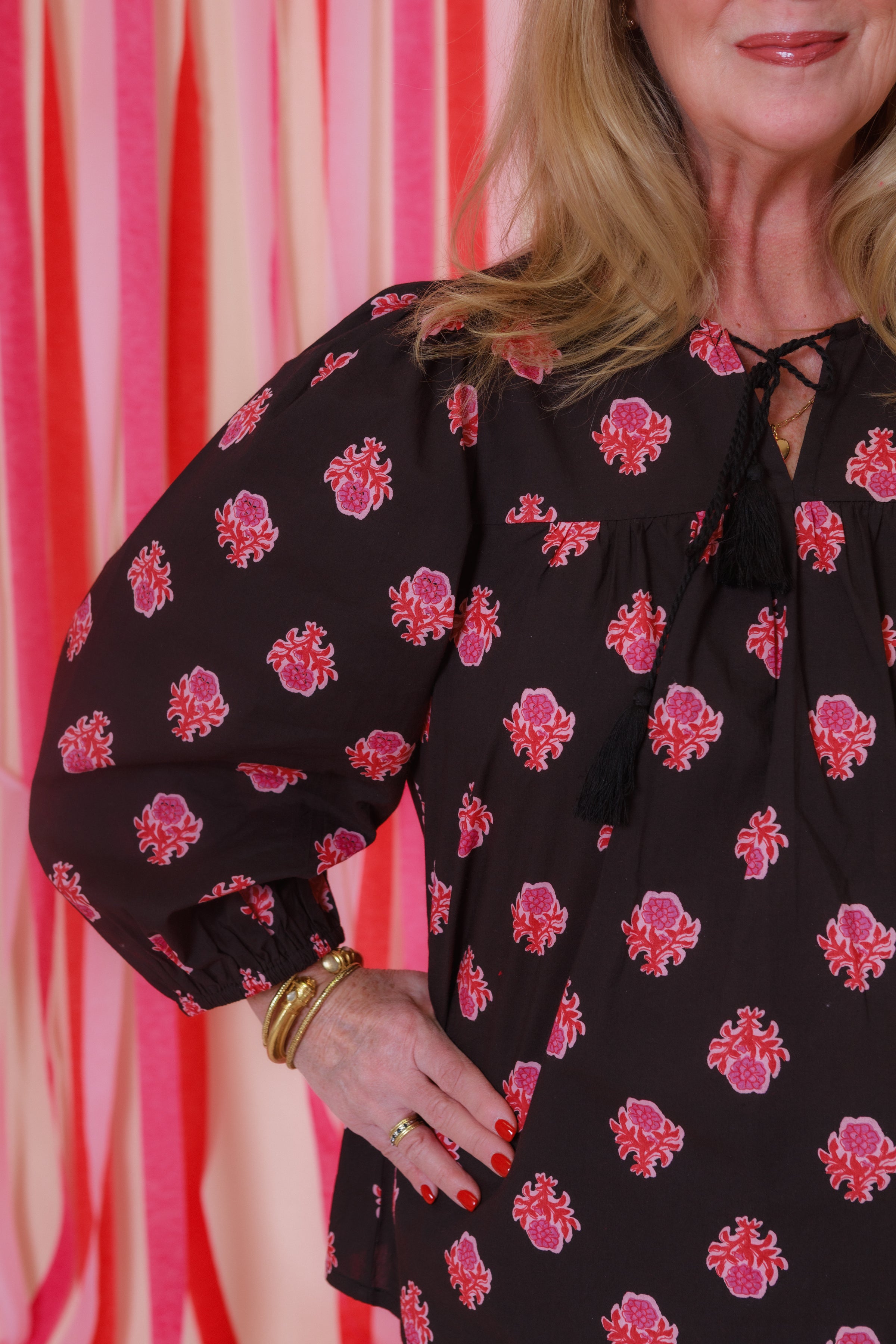 Mudpie | Martie Balloon Sleeve Top