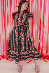 The Avery Floral Midi Dress