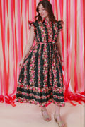 The Avery Floral Midi Dress
