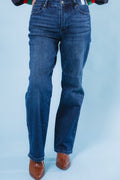 Judy Blue | Petite Straight Tummy Control Classic Jeans