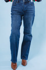 Judy Blue | Petite Straight Tummy Control Classic Jeans