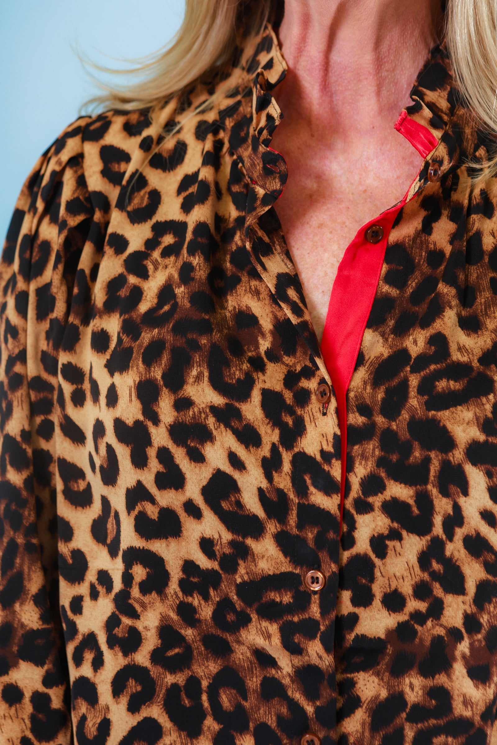 The Scarlet Leopard Top
