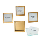 Frame with Easel and Saying - 4 Styles