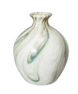 Creative Co-Op | Stoneware Vases with Marbled Design