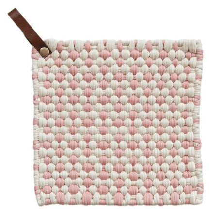 Creative Co-Op | Cotton Crocheted Pot Holder