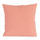 20" Square Cotton Slub Pillow w/ Embroidered Tiger & Flowers