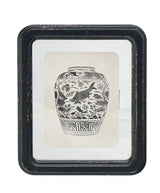 Creative Co-Op | Wood Framed Vase Print - 3 Styles