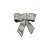 Stoneware Striped Bow Décor/Wall Hanging