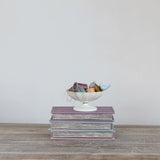 Creative Co-Op | 5" Metal Scalloped Bowl with 3D Cast Iron Birds on Rim