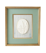 Creative Co-Op | Embossed Resin Botanicals with Gold Finish