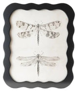 Creative Co-Op | Wood Framed Glass Wall Décor