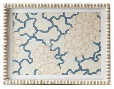 Creative Co-Op | Wood Framed Glass Wall Décor