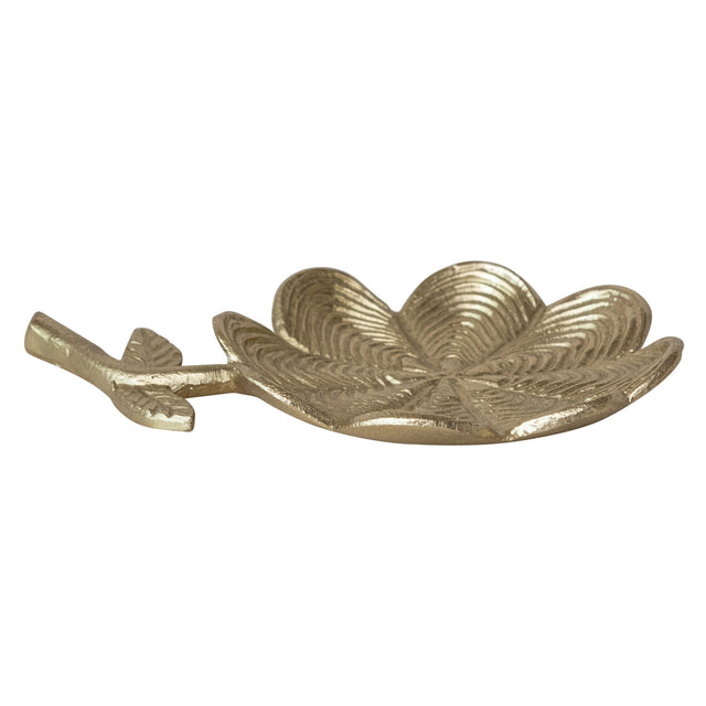 Creative Co-Op | Cast Aluminum Flower Shaped Dish