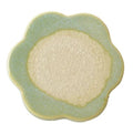 Creative Co-Op | Stoneware Crackle Glaze Flower Shaped Trivet