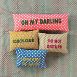 Creative Co-Op | "Do Not Disturb" Cotton Voile Lumbar Pillow