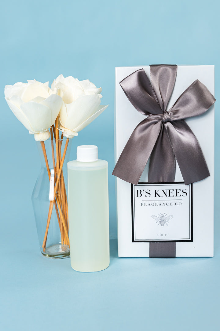 B's Knees | Slate Classic Natural Reed Diffuser