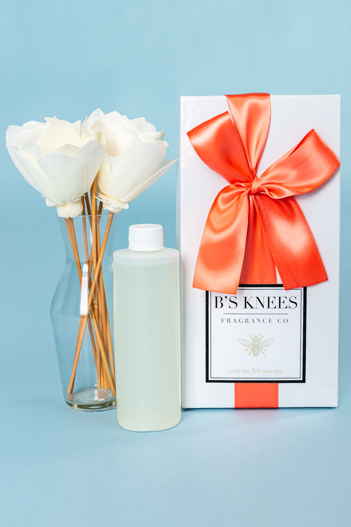 B's Knees | Citrus Blossom Classic Natural Reed Diffuser