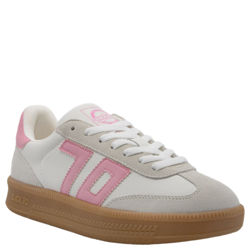 Back 70 | Double in Cow White Pink