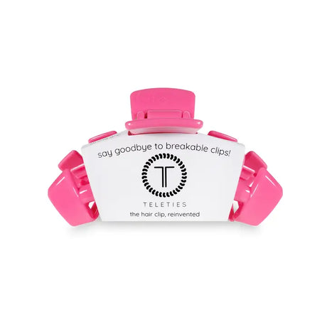 Teleties | Classic Paradise Pink Small Hair Clip