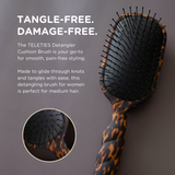 Teleties | Detangler Hair Brush for Medium Hair - Tortoise