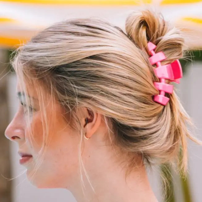 Teleties | Classic Paradise Pink Medium Hair Clip