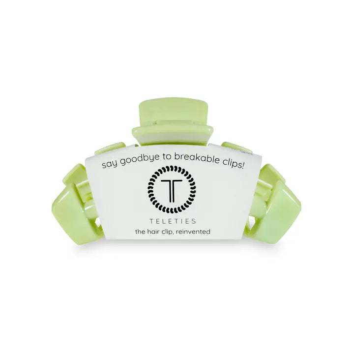 Teleties | Classic Aloe, There! Small Hair Clip