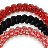 Teleties - Spiral Hair Coils | Small | Go Dawgs! Hair Ties