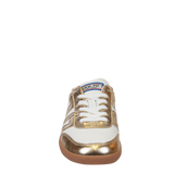 Back70 | Easter Backless Sneakers in Metallic Gold