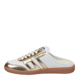 Back70 | Easter Backless Sneakers in Metallic Gold