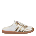Back70 | Easter Backless Sneakers in Metallic Gold