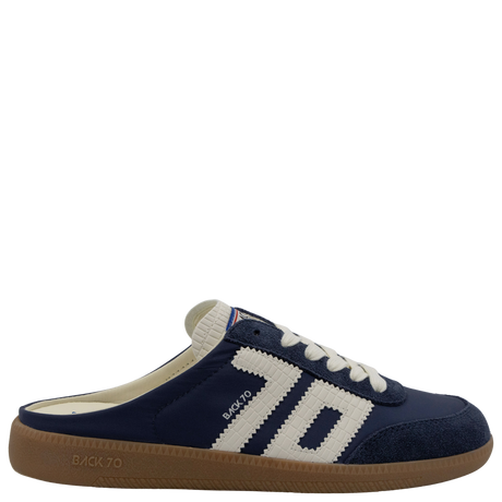 Back 70 | Easter Backless Sneakers in Navy