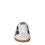 Back 70 | Easter Backless Sneakers in White Black