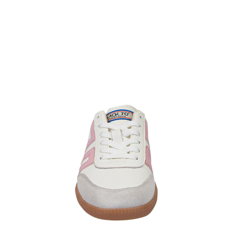 Back 70 | Easter Backless Sneakers in White Pink