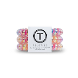 Teleties | Eat Glitter for Breakfast - Large Spiral Hair Ties