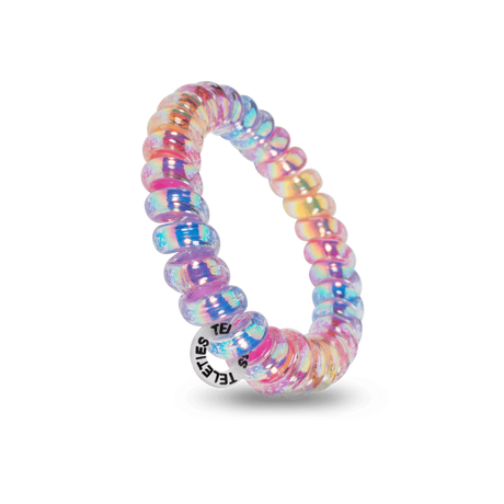 Teleties | Eat Glitter for Breakfast - Large Spiral Hair Ties