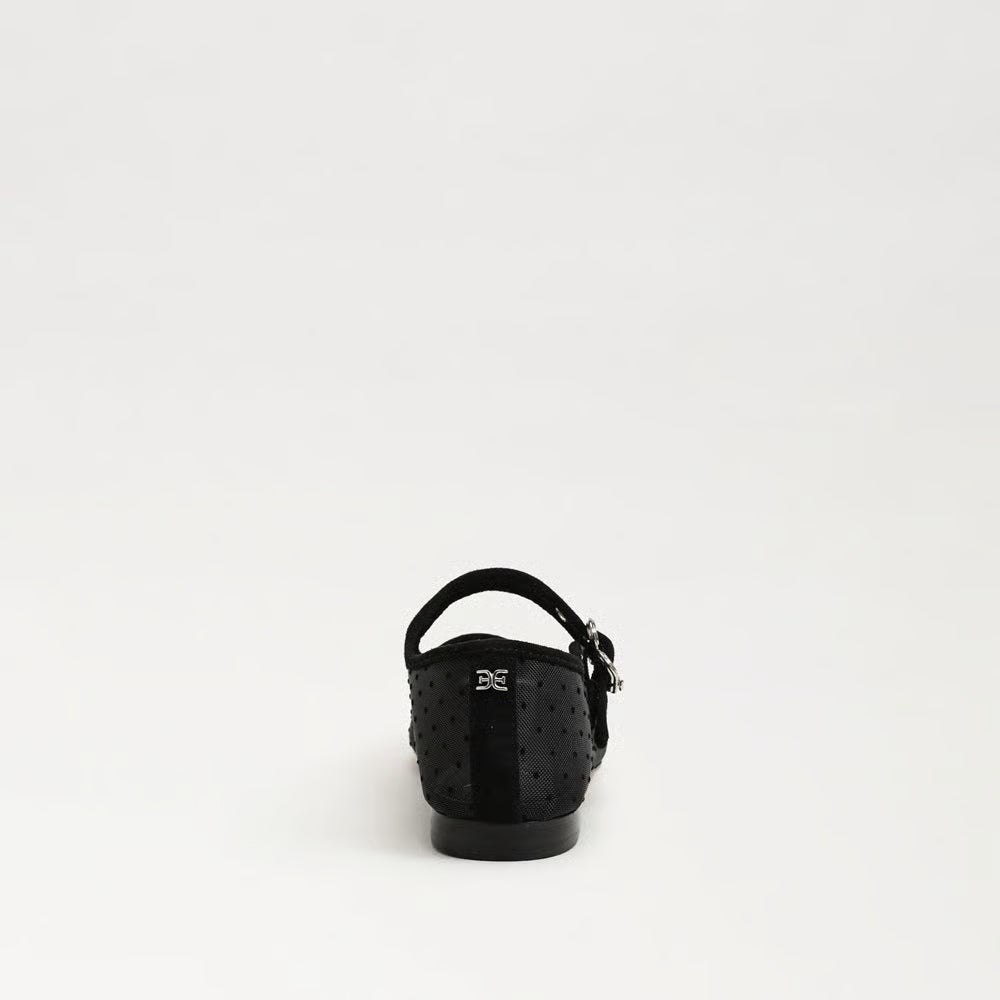 Sam Edelman | Michaela Mesh Mary Jane Flat in Black Dot
