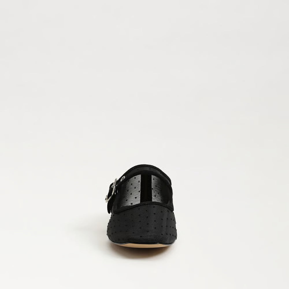 Sam Edelman | Michaela Mesh Mary Jane Flat in Black Dot