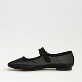 Sam Edelman | Michaela Mesh Mary Jane Flat in Black Dot