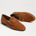 Sam Edelman | Loraine Unlined Loafer in Honey Bourbon Nubuck Suede