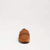 Sam Edelman | Loraine Unlined Loafer in Honey Bourbon Nubuck Suede