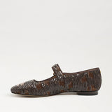 Sam Edelman | Michaela Mary Jane Flat in Mushroom Velvet