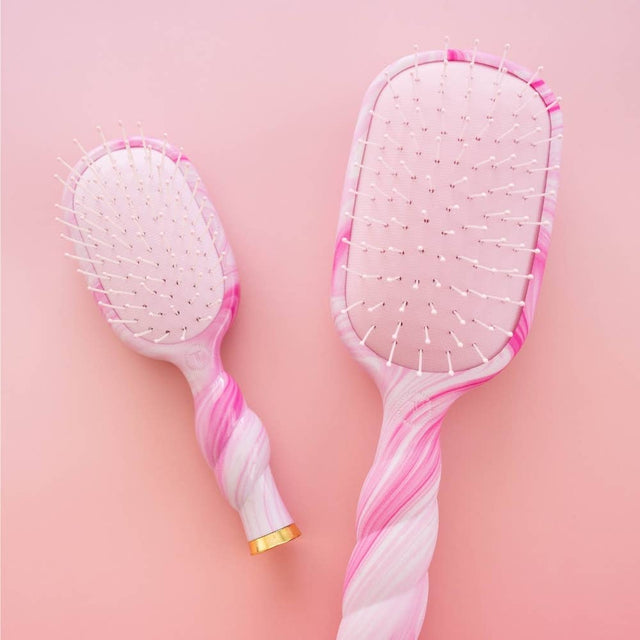 Teleties | Mini Detangler Brush | Medium | Pinch Me!