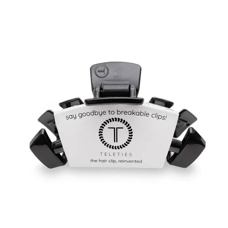 Teleties | Classic Jet Black Small Hair Clip