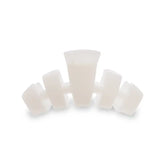 Teleties | Classic Coconut White Medium Hair Clip